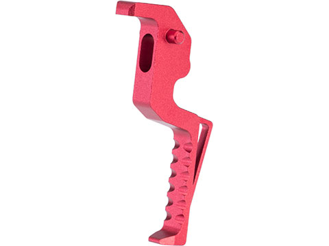 Action Army T10 CNC Aluminum Trigger for VSR-10 Airsoft Spring Sniper Rifles (Model: Type B / Red)