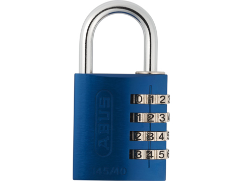 ABUS Combination Lock (Model: 145/40 Blue / Level 4)
