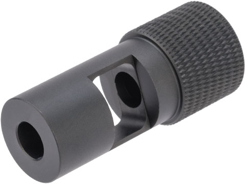 Angel Custom  CNC SPR Flashhider for Airsoft Sniper Rifles & AEG (Type: Negative / 14mm-)