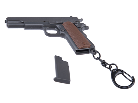 Matrix Dummy Pistol Keychain Charm (Model: 1911 / Grey)