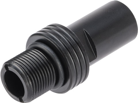 Angel Custom 12mm+ to 14mm- CNC Steel Adapter for KWA/KSC MP7 Series Airsoft GBB
