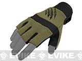 Armored Claw Shooter Cut Tactical Gloves (Color: OD Green / Large)