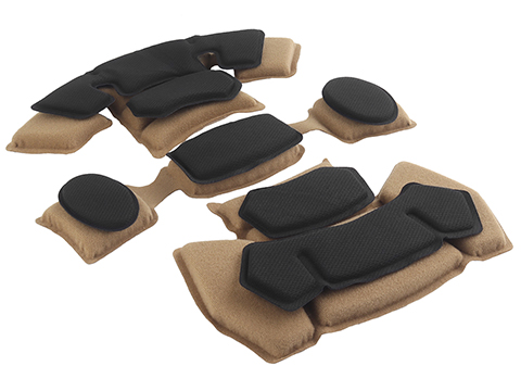 Matrix 10 Piece Memory Foam Helmet Padding Set for Airsoft Tactical Helmets