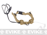 Z-Tactical Throat Mic Microphone (Color: Tan)