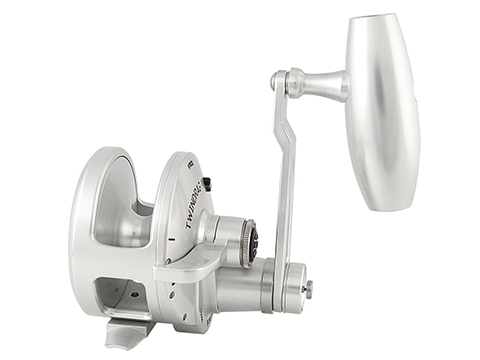 Accurate Valiant 2 Two Speed Slow Pitch Jigging Reel (Color: Silver / 600NN / Right Hand)