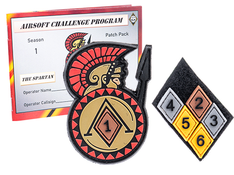 Airsoft Challenge Program Season 1 Patch Pack 