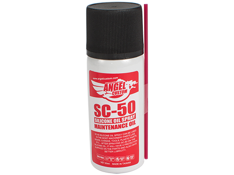 Angel Custom Silicone Oil Spray Airsoft Parts Lubricant 50mL Bottle (Weight: Light / 1 Bottle)