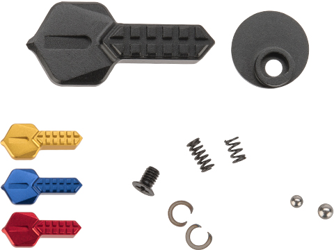 Angel Custom HEX CNC Selector Switch for M4/M16 Series Airsoft AEGs (Color: Black)