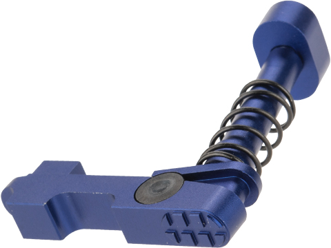 Angel Custom HEX Ambidextrous Magazine Release for M4/M16 Series Airsoft AEGs (Color: Blue)