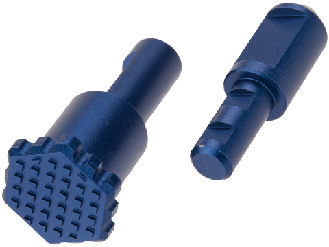 Angel Custom HEX Forward Assist for M4/M16 Series Airsoft AEGs (Color: Blue)