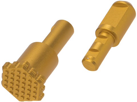 Angel Custom HEX Forward Assist for M4/M16 Series Airsoft AEGs (Color: Gold)