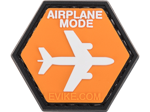 Operator Profile PVC Hex Patch Signs Series (Type: Airplane Mode)