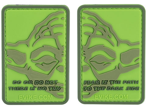 SW Quotables 3 x 2 PVC Morale Patch Set (Type: Yoda)