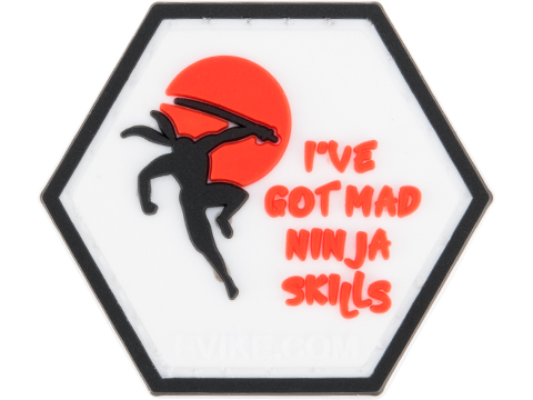 Operator Profile PVC Hex Patch Ninja Series (Model: I've Got Mad Ninja Skills)