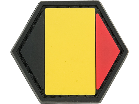 Operator Profile PVC Hex Patch Flag Series (Model: Belgium)