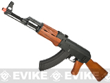 CYMA Standard AK47 Full Metal Real Wood Blowback Airsoft AEG Rifle 