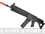ICS Full Metal SIG 551 MRS Long Barrel Airsoft AEG Rifle - Black