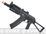Lancer Tactical AK74U RIS Airsoft AEG Rifle - Black