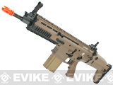 Cybergun FN Herstal Licensed Full Metal SCAR Heavy Airsoft AEG Rifle by VFC (Model: CQC / Dark Earth)