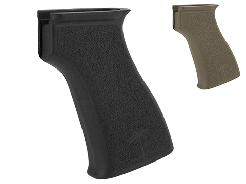 PTS / US PALM Licensed Polymer AK Combat Grip for GBB Rifles (Color: Black)