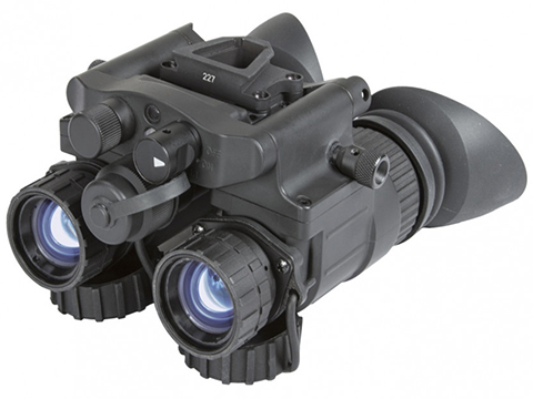 AGM Global Vision NVG-40 NL1 Gen 2+ P43 Green Phosphor Dual Tube Night Vision Binocular