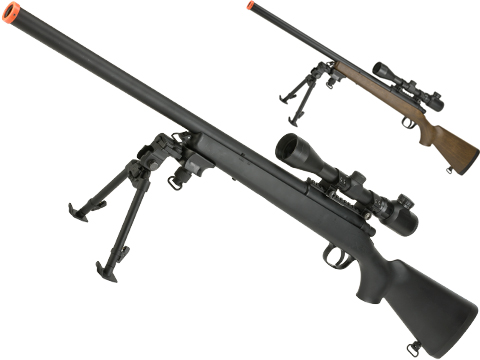 AGM M700 Airsoft Bolt Action Sniper Rifle with Scope Rail 