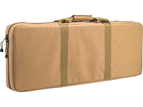 AIM Sports Discreet 36 Dual Rifle Bag w/ Removable Shooter's Mat (Color: Tan)