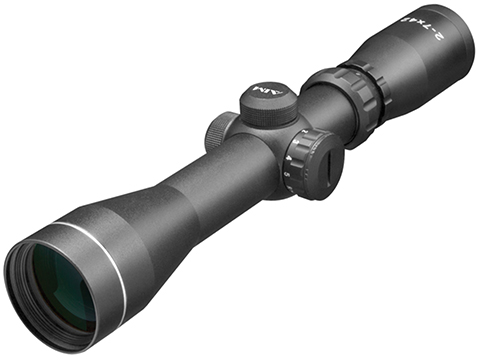 AIM Sports Dual Illuminated 2-7x42 Scout Scope / Rangefinder