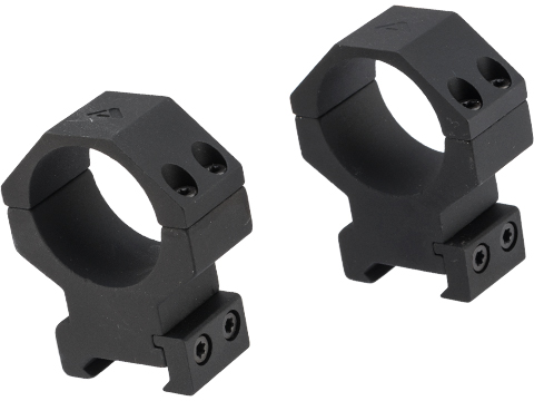 AIM Sports Scope Ring Set (Height: 1.25 Height / 30mm Diameter)