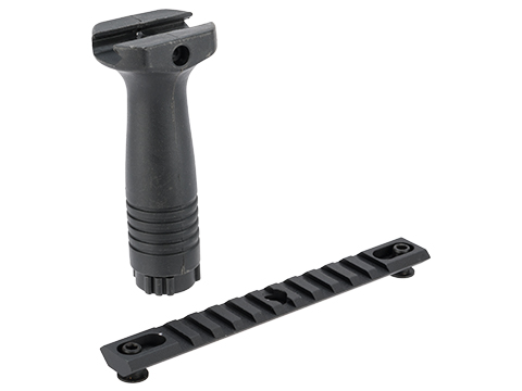 AIM Sports M4/M16 Vertical Support Grip w/ Rail Set for M4 Hand Guard