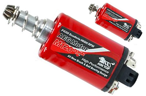 AIM High Performance Airsoft AEG Tornado Speed-Up Motor (Type: Long Type)