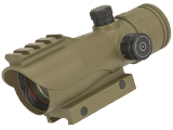 AIM Sports 1x30 Large Red Dot Battle Sight (Color: Tan)