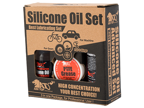 AIM Advanced Silicone Oil / Grease / Spray Set