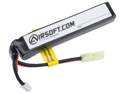 Airsoft.com 11.1v High Performance Airsoft Battery (Model: Standard Deans /  900mAh), Accessories & Parts, Batteries, LiPoly / Lithium Cell Batteries,  11.1v Lithium Polymer Batteries -  Airsoft Superstore