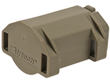 Airtech Studios BEUTM Battery Extension Unit for AM-013/AM-014/AM-015 Series Amoeba Airsoft AEGs (Color: Dark Earth)