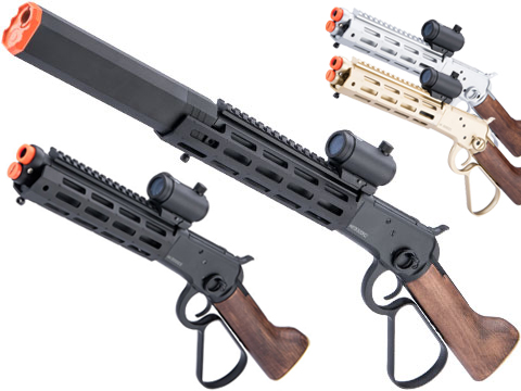 A&K M1873R M-LOK Lever Action Airsoft Gas Rifle 