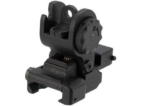 A&K SPR Type Mod 0 / 1 Folding Rear Sight for Airsoft AEG Rifles