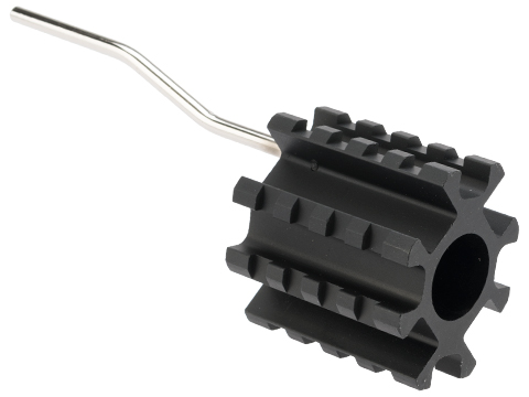 A&K Metal CQB Style Tactical Mock Gas Block with Mock Gas Tube