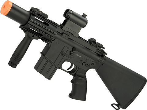 A&K NS15 Full Metal Lipo Ready M4 CQB Stubby Killer Airsoft AEG Rifle (Model: Delta)