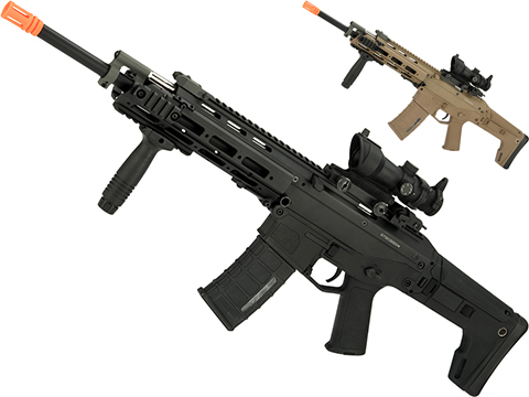 A&K Adaptive Combat Rifle Airsoft AEG Rifle (Color: Dark Earth / Full Size RIS)