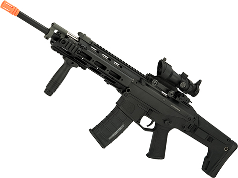 A&K Adaptive Combat Rifle Airsoft AEG Rifle (Color: Black / Full Size RIS)