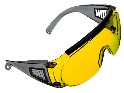 Allen Company Shooting & Safety Fit-Over Glasses (Color: Yellow Lenses)