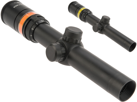 Matrix 1.5-6x24 Fiber Optic Rifle Scope 