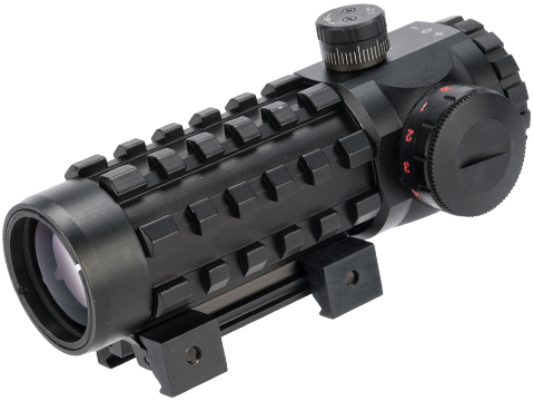 Phantom Gear 3x28 Illuminated Scope with 20mm Accessory Mounts