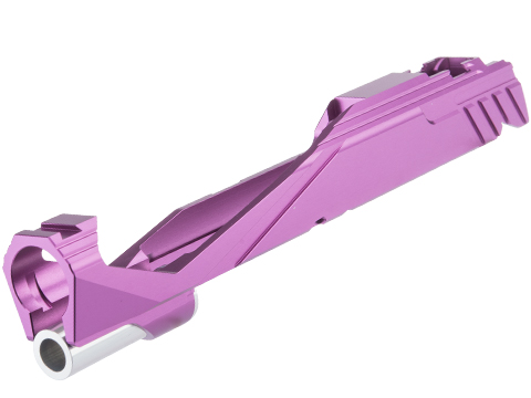 Edge Airsoft Custom CNC Giga Slide for Tokyo Marui Hi-Capa Airsoft Pistols (Color: Purple)