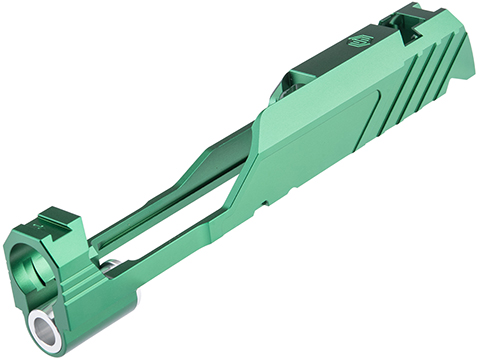 EDGE Airsoft MEGA Slide for Hi-CAPA 4.3 Gas Blowback Airsoft Pistols (Color: Green)