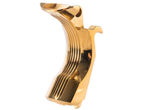EDGE Custom Diomedea CNC Stainless Steel Grip Safety for Hi-CAPA & 1911 Gas Blowback Airsoft Pistols (Color: Gold)