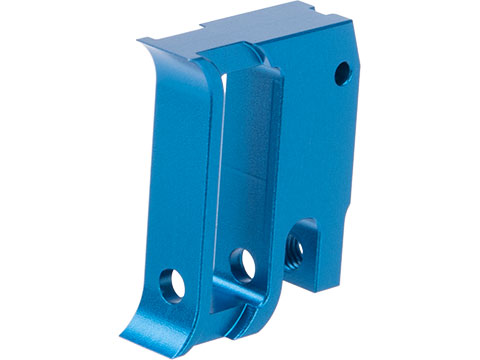 EDGE Airsoft Aluminum Trigger for Hi-CAPA / 1911 Gas Blowback Airsoft Pistols - Type 1 (Color: Blue)