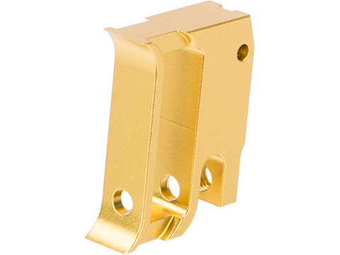 EDGE Airsoft Aluminum Trigger for Hi-CAPA / 1911 Gas Blowback Airsoft Pistols - Type 1 (Color: Gold)