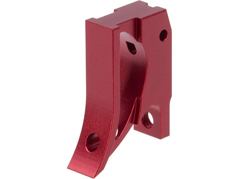 EDGE Airsoft Aluminum Trigger for Hi-CAPA / 1911 Gas Blowback Airsoft Pistols - Type 2 (Color: Red)